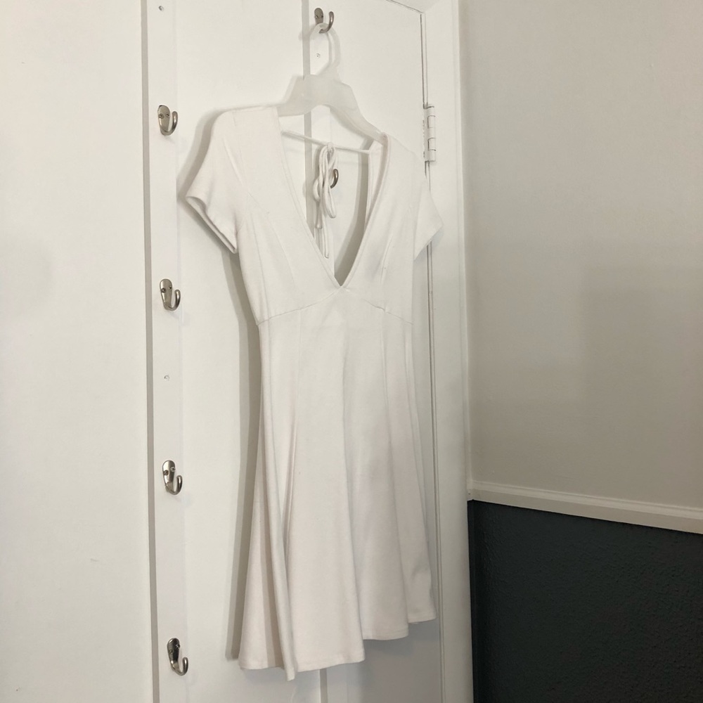 Forever 21 white a-line dress